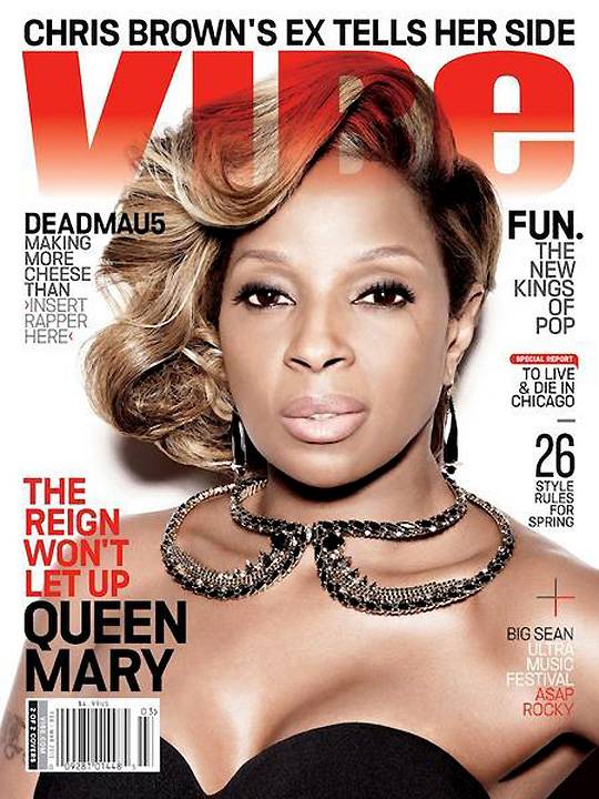 Mary J. Blige, Vibe cover