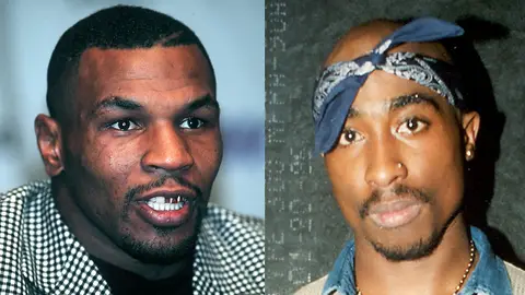 Mike Tyson and Tupac