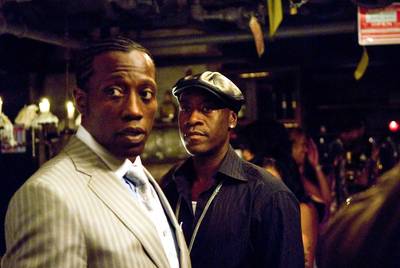 Brooklyn's Finest - In Brooklyn's Finest, Snipes played a drug lord being investigated by an undercover officer played by Don Cheadle. (Photo: Millennium Films)