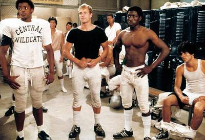 Wildcats - Snipes played a high school football player in Wildcats, his first of three movies with Woody Harrelson. The movie also featured a young LL Cool J. (Photo: Warner Bros.)