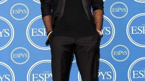 Amar'e Stoudemire - The stylish b-baller hit the scene looking clean in all black.(Photo: Frederick M. Brown/Getty Images)