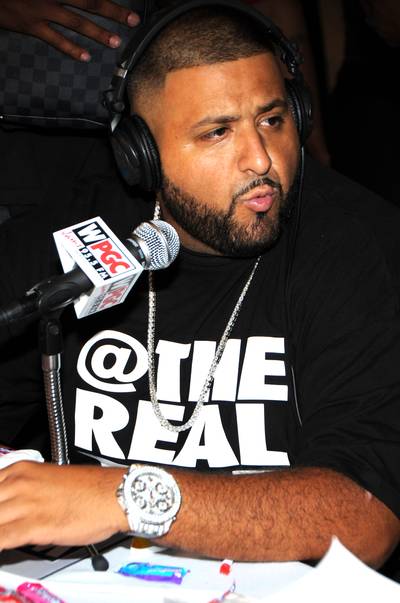 DJ Khaled on alleged beef between Young Jeezy and Rick Ross - “They don’t have problems. I guess people in the streets, they try to make things into a problem. But that’s just life. That’s when you know you’re hot and that’s just part of the game, man.”&nbsp;(Photo credit: Amanda Edwards/PictureGroup)