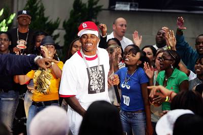 Nelly - After his sister was diagnosed with leukemia, St. Louis rapper Nelly registered thousands of donors and raised money for cancer research.(Photo: Scott Gries/Getty Images)