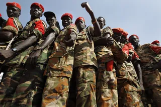 How are the Darfur Conflict and the Conflict in Southern Sudan Similar? - The Darfur conflict and the Southern Sudan conflicts are similar in that both feature historically marginalized groups (Black Africans) fighting the government for a greater share of resources.(Photo: AP Photo/Jerome Delay, file)