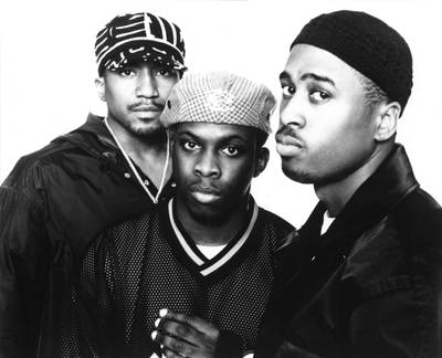 A Tribe Called Quest, &quot;Show Business&quot; - To aspiring music artists who think the music biz is a utopia, ATCQ warned to think again. On this classic 1991 cut, the iconic hip hop crew talked of the unsavory side of the business.  (Photo:&nbsp;Courtesy Everett Collection)