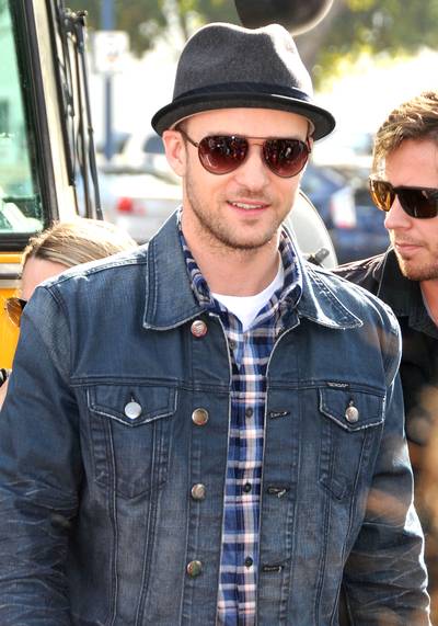 Justin Timberlake on the death of racecar driver Dan Wheldon - &quot;I was deeply saddened to hear the news on Dan Wheldon's unfortunate and untimely death. He was a great driver and a strong supporter of William Rast Racing. My thoughts and prayers are with his family in their time of loss.&quot;&nbsp;(Photo: Gregg DeGuire/PictureGroup