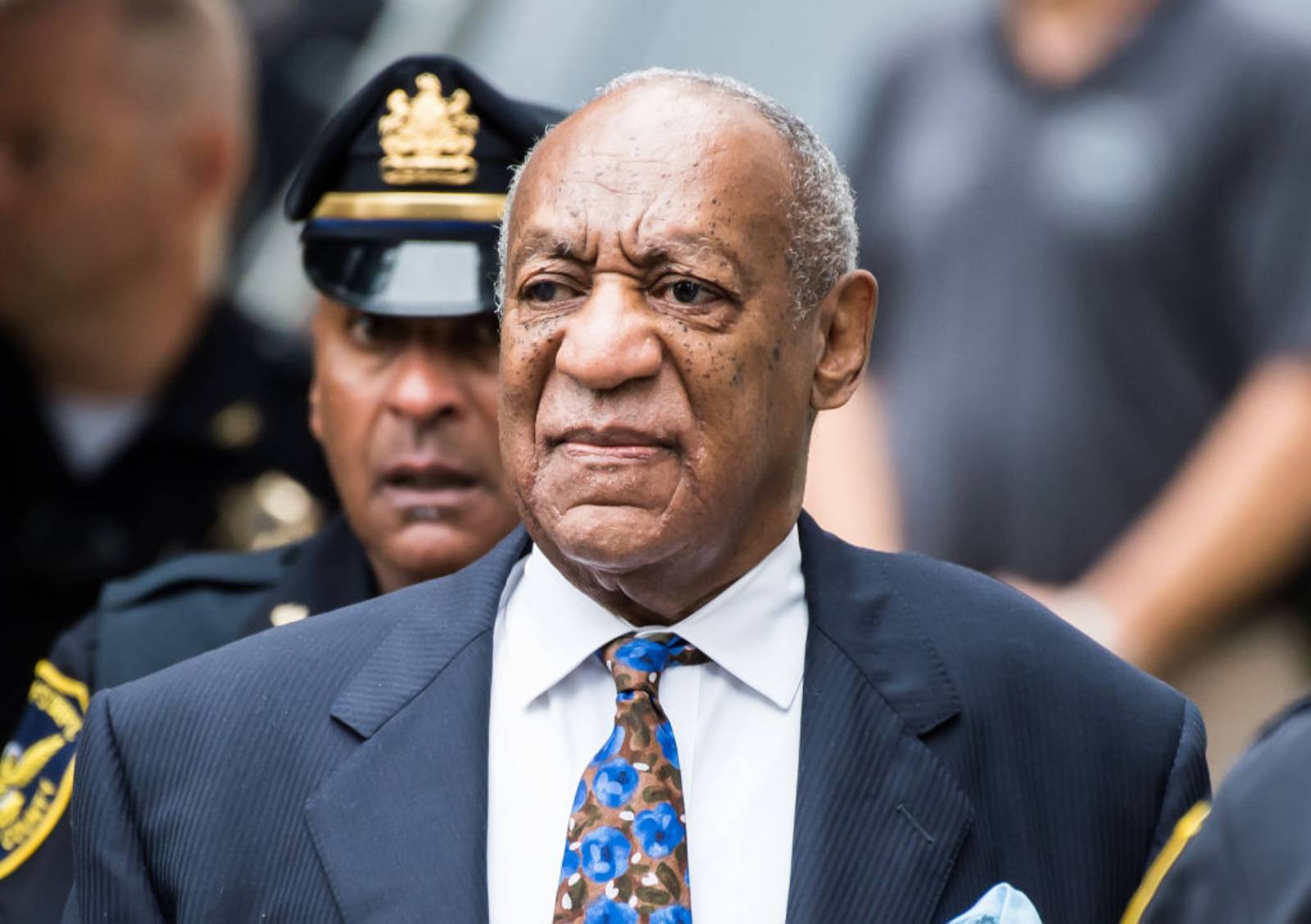 Actor/stand-up comedian Bill Cosby arrives for sentencing for his sexual assault trial at the Montgomery County Courthouse on September 24, 2018 in Norristown, Pennsylvania. (Photo by Gilbert Carrasquillo/Getty Images)