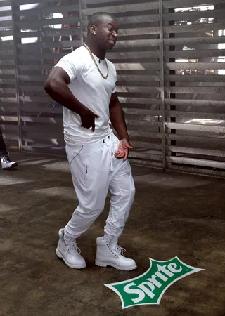 In the Beginning - As a member of Busta Rhymes's Conglomerate, OT Genasis has displayed his versatility alongside the emcee on various remixes. Here, he's holding it down among other burgeoning emcees ready to leave their mark. (Photo: Maury Phillips/WireImage for BET)