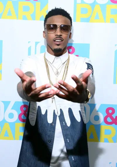 August Alsina on overworking himself and having seizures: - &quot;What I'm going to do with mine, at least in my mind at that time, was I'm going to go and run myself into the ground with this s***. But after being in a coma for three days, and it was because I was having so many seizures... it just happened. After I fell off stage, I was blank.&quot;(Photo: Bennett Raglin/BET/Getty Images for BET)