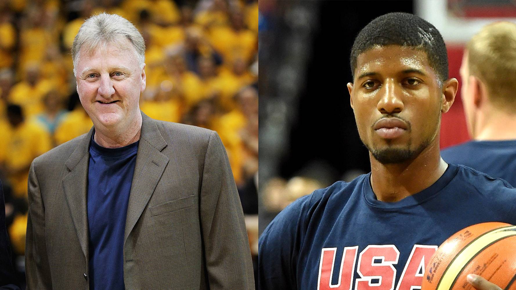 Larry Bird, Paul George, Indiana Pacers, Ray Rice, Baltimore Ravens