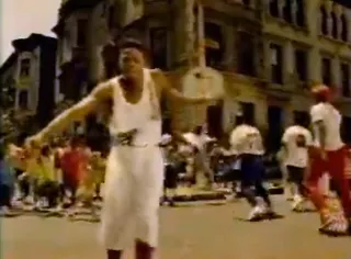 &quot;Summertime&quot; - Sampling Phreeks 1978 disco tune &quot;Weekend,&quot; Doug E. Fresh scored another hit for the hot season with this hands-in-the-air jam designed to do what Doug does best: rock the crowd.&nbsp;  (Photo: Reality/Fantasy Records)