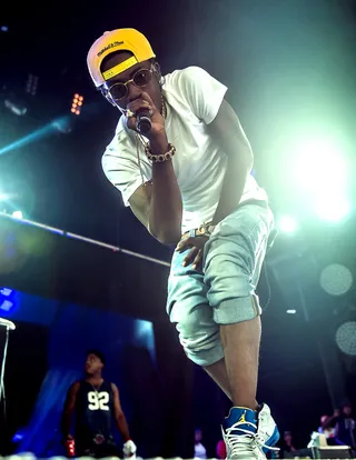 Under the Influence of Music Concert – Camden, New Jersey - Rich Homie Quan&nbsp;had the crowd at Susquehanna Bank Center in Camden, New Jersey, eating out of the palm of his hand as he recited the hook to Yo Gotti's single &quot;I Know.&quot; The performance was part of the 3rd Annual Under the Influence of Music concert.(Photo: Gilbert Carrasquillo/Getty Images)