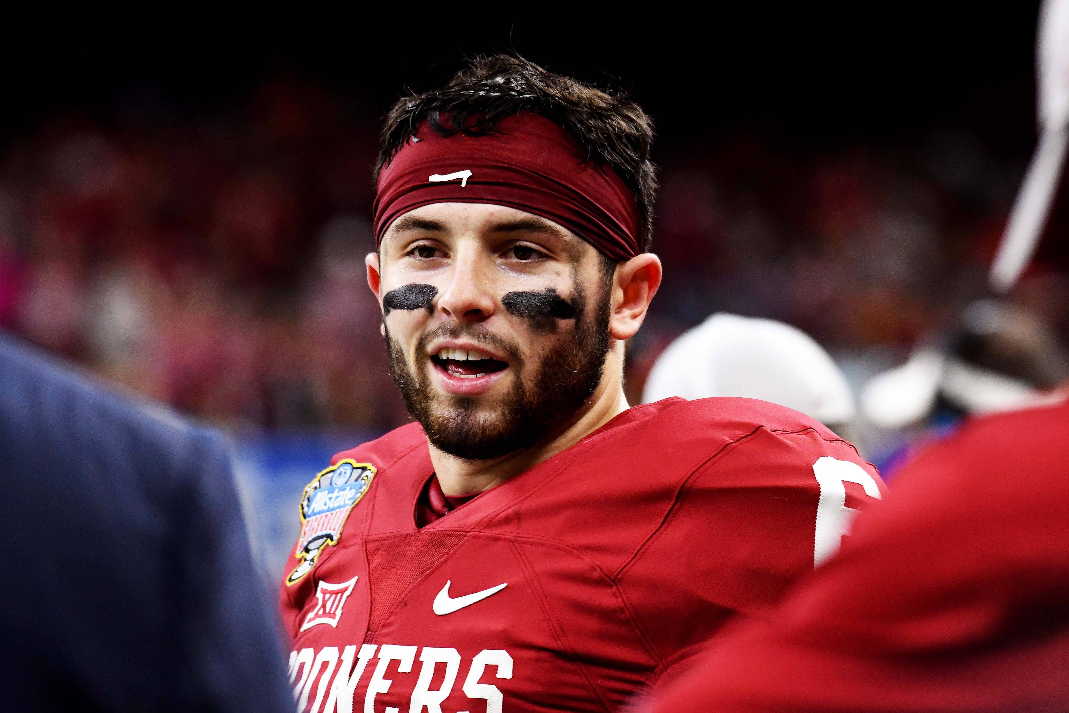 White Oklahoma QB Baker Mayfield Grabbed His D**k And Said 'F**k