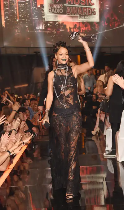 Rihanna Makes Appearance at Off-White Show in Paris - PAPER Magazine