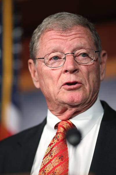 Do You Think Obama Promotes Islam? - &quot;Oklahomans regularly ask me — and I don't really think this is unique just to Oklahoma, I think it can be in almost any state — but how they regularly ask me why we have an administration that suppresses our Judeo-Christian values while praising Islam,&quot; Oklahoma Sen. James Inhofe said on the Senate floor.  (Photo: Chip Somodevilla/Getty Images)