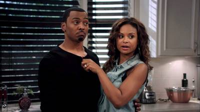 We're Not Wanted? - Jamal and Tasha don't have to take this! They're leaving.(Photo: BET)