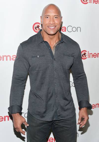 Dwayne 'The Rock' Johnson - July 24, 2014 - Dwayne 'The Rock' Johnson told us how he transformed into Hercules.  Watch a clip now!  &nbsp;(Photo: Alberto E. Rodriguez/Getty Images for CinemaCon)