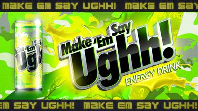 Make 'Em Say Ughh! - A diverse portfolio is how&nbsp;Master P&nbsp;stays winning. Among The Colonel's businesses is Make 'Em Say Ughh! Energy Drink. Fitting right in with his affinity for athletics, the company is a healthy addition, worth upwards of $10 million.(Photo: Make Em Say Ughh Energy Drink)