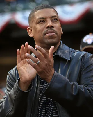 Kevin Johnson @KJ_MayorJohnson - Tweet: &quot;The reported comments made by Clippers owner Donald Sterling are reprehensible and unacceptable....con't&quot;(Photo:&nbsp; Doug Pensinger/Getty Images)