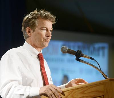 Kentucky Sen. Rand Paul - &quot;His remarks on race are offensive and I wholeheartedly disagree with him,&quot; Sen. Paul said in a statement.    (Photo: Darren McCollester/Getty Images)