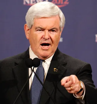 Newt Gingrich (@newtgingrich) - Court of Appeals overturning CA's Prop 8 another example of an out of control judiciary.&nbsp;(Photo: David Becker/Getty Images)