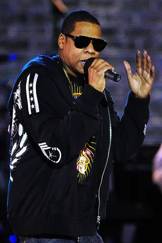 Jay-Z Takes 106 to BK - Jay-Z took over 106 &amp; Park and took the show straight to BK! Hov performed for the audience in his borough and made it one memorable show. (Photo: Rob Loud/Getty Images)