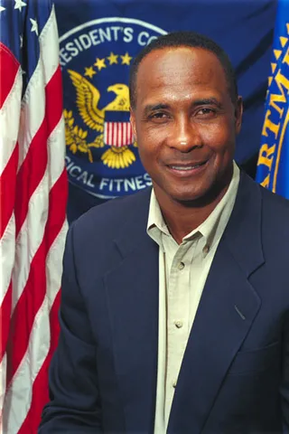 Lynn Swann - Former Pittsburgh Steeler and Super Bowl champion Lynn Swann in 2006 launched an unsuccessful bid to become governor of Pennsylvania. &nbsp;(Photo: Courtesy United States Department of Health and Human Services)