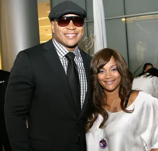LL Cool J and Simone Smith  - Although Simone Smith isn't a celebrity, her husband LL Cool J always makes her feel like one. Prior to her support of his appointment as the host of the upcoming Grammy Award ceremony, LL was playing cheerleader to his wife at the Simone | Smith Fall Jewelry Collection debut at Fashion's Night Out at Bloomingdales in L.A.(Photo: Maury Phillips/Getty Images for Bloomingdale's)