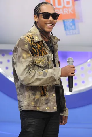 I See You - Trevante at 106 &amp; Park, February 7, 2012. (Photo: John Ricard / BET)