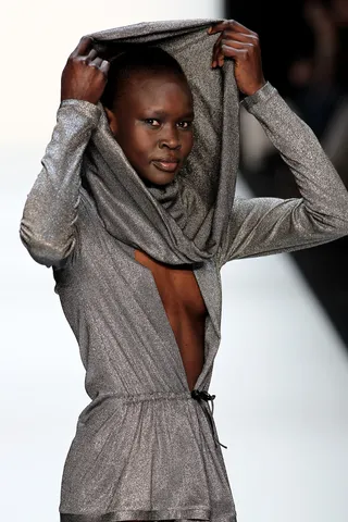 Alek Wek - Sudanese model Alek Wek has been strutting down the catwalk since she was 18 years old and was one of the highest paid Black supermodels in the late 1990s and early 2000s.(Photo: Andreas Rentz/Getty Images)