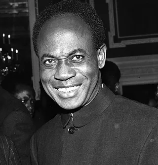 Kwame Nkrumah - Kwame Nkrumah served as the first president of the West African nation of Ghana and was one of the founding members of the Organization of African Unity (predecessor of the African Union) Nkrumah was an outspoken proponent of Pan-Africanism and welcomed many African-American expatriates such as Dr. Maya Angelou and W.E.B. DuBois.(Photo: Evening Standard/Getty Images)
