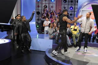 Day26 Is Back! - Day26 takes the stage at 106 &amp; Park, February 2, 2012. (Photo: John Ricard / BET)