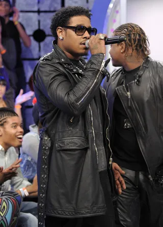 R&amp;B Matrix-Style - Rob of Day26 at 106 &amp; Park, February 2, 2012. Photo: John Ricard / BET)