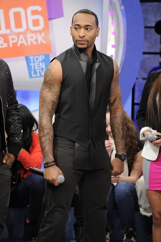 Brolic - Will of Day26 at 106 &amp; Park, February 2, 2012. (Photo: John Ricard / BET)