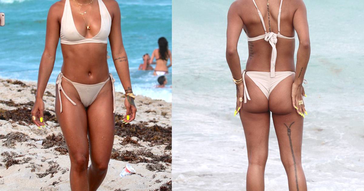 12 Celebrity Beach Babes Who Will Convince You To Own A Skintone Bikini