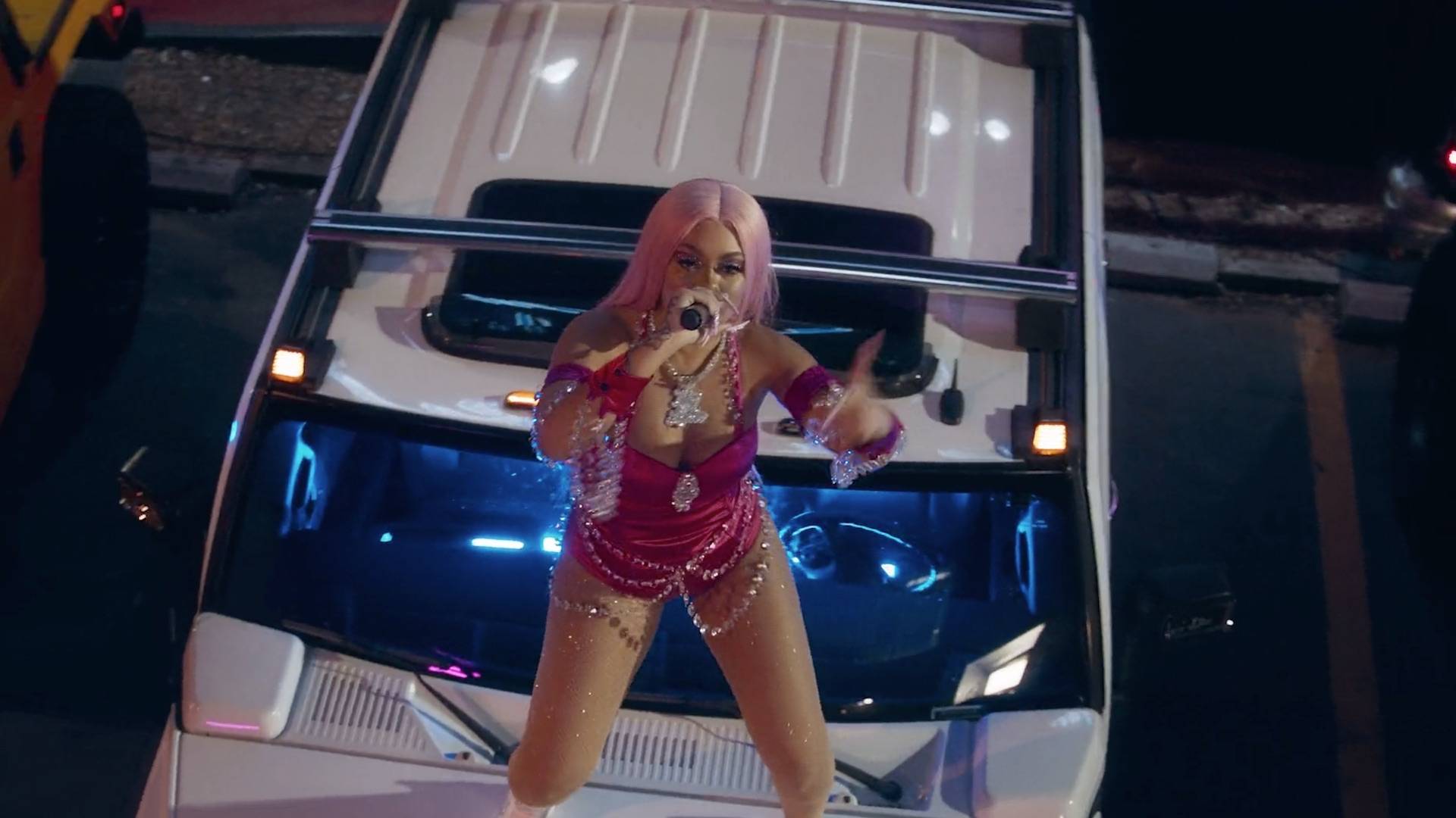 Mulatto on the BET Hip Hop Awards