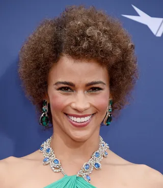 Paula Patton&nbsp; - Actress, Paula Patton stepped on the red carpet of the AFI Life Achievement Awards rocking her natural curls proving that #representationmatters.&nbsp;(Photo: Gregg DeGuire/WireImage)