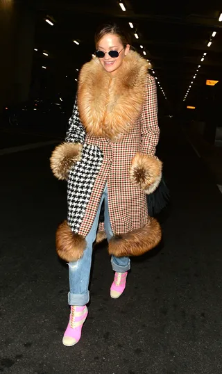 Rita Ora - Rita Ora lands at Heathrow Airport in her hometown of London. (Photo: Palace Lee, PacificCoastNews)