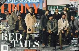 One for the Records - Then we remembered that he and the rest of the Black actors all hang out together. We were happy and in love. Who doesn't want a man who loves himself and can support his brother's ascension?&nbsp;(Photo: Ebony Magazine)