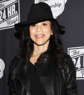 Rosie Perez after a doll caught fire at her book launch party:&nbsp; - “No bad voodoo here.” (Photo: Dimitrios Kambouris/Getty Images for Montblanc)