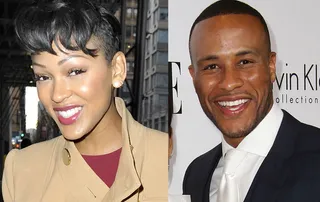 DeVon Franklin on how he and wife Meagan Good plan to keep their marriage healthy: - “It’s really about keeping this as the number one priority.”  (Photos from left: TNYF/WENN.com, Frederick M. Brown/Getty Images)