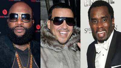 &quot;Nobody&quot; Featuring French Montana and Diddy - This eerie joint borrows liberally from Notorious B.I.G.'s &quot;You're Nobody (Til Somebody Kills You),&quot; from the French Montana hook to the Diddy-produced beat. Meanwhie, the MMG honcho kicks rhymes about the street life.(Photos: Noam Galai/Getty Images; Eugene Gologursky/Getty Images; Daniel Tanner/WENN.com)
