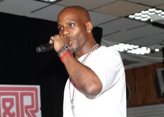DMX - The last person a bridal party on a wedding bus in New York City earlier this year expected to see hop on board was DMX, but the rapper gave the group the surprise of their lives when he did just that. Wonder if he got lost waiting for the uptown express?&nbsp;(Photo: WENN)