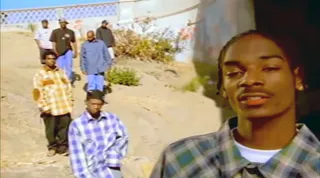 Who Am I?  - The George Clinton &quot;Atomic Dog&quot; sample is fitting for this Doggy Dog. Snoop is excellent when it comes to configuring a classic hip hop jam&nbsp;—&nbsp;he just doesn't miss.&nbsp;&quot;Who Am I? (What's My Name?)&quot; is the solo debut single from his album Doggystyle. (Photo: Death Row Records)