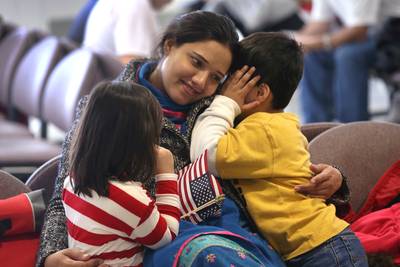 Family Matters - Some undocumented immigrants worry that reform could tear their families apart if all relatives don't meet all of the conditions for earning citizenship. (Photo: John Moore/Getty Images)