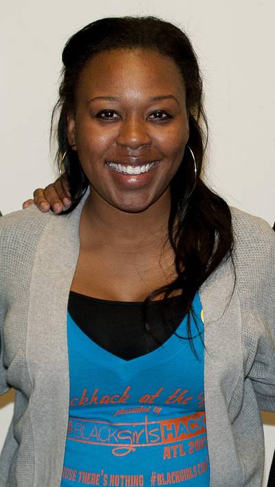 Amanda Spann - Amanda Spann is the chief marketing officer of the #BlackGirlsHack. In late 2012, the organization hosted the first non-profit hackathon series for African-Americans in Atlanta.  (Photo Courtesy #BlackGirlsHack)