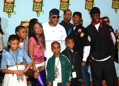 Family Man - The rapper and family man has four children, two of which are the biological children of his late sister. A note to remember is that he loves all four of his children and will do anything in his power to protect them. Anything!   (Photo: Alberto E. Rodriguez/Getty Images)