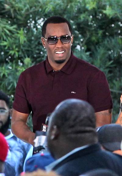 Diddy Takes Over Miami - Sean 'Diddy' Combs&nbsp;is all smiles as he takes over Miami with the Revolt Music Conference, which features star performances and talks with artists like Game, Timbaland, Flo Rida and more. (Photo: Brett Kaffee/Thibault Monnier, PacificCoastNews)