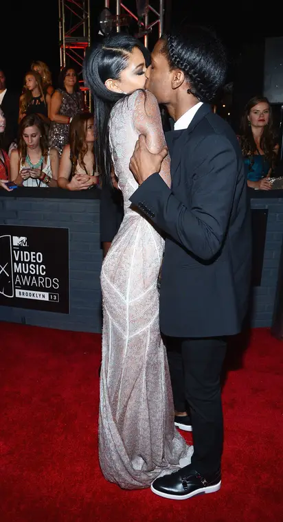 For the Love - - Image 1 from Chanel Iman and A$AP Rocky: See the Couple's  Cutest Moments