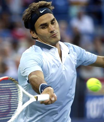 Roger Federer at No. 7 - Roger Federer's 17 Grand Slam titles include five at the U.S. Open. He was ranked No. 1 for more weeks than any man in history. He was seeded No. 1 at 18 consecutive Grand Slam tournaments from 2004-08. And now? Well, he turned 32 this month, has fiddled around with a bigger racket, is coming off his earliest loss at a Grand Slam tournament in a decade, and is seeded No. 7 at the U.S. Open. If he makes it to the quarterfinals, he'd face his nemesis, Nadal.  (Photo: AP Photo/Al Behrman)